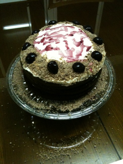 Black Forest Cake 2011 Bhaiya Uni Party 1