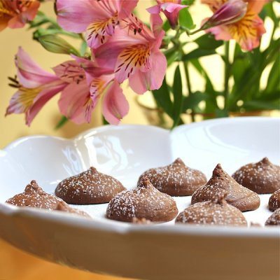 http://apuginthekitchen.com/2013/06/08/cooks-spotlightpeanut-butter-chocolate-kiss-cookies/