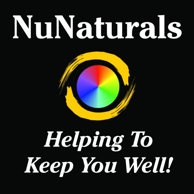 NuNaturals Logo Helping 4 x 4