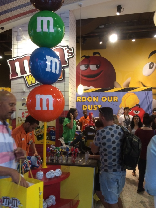 Yes... there is an actual M&M store - a GIGANTIC store in the middle of the city!